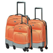 Sac de couleur chaude valise trolley bagages